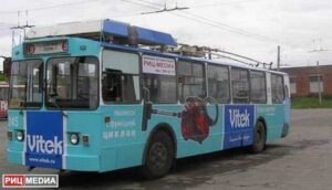Реклама на транспорте Пермь