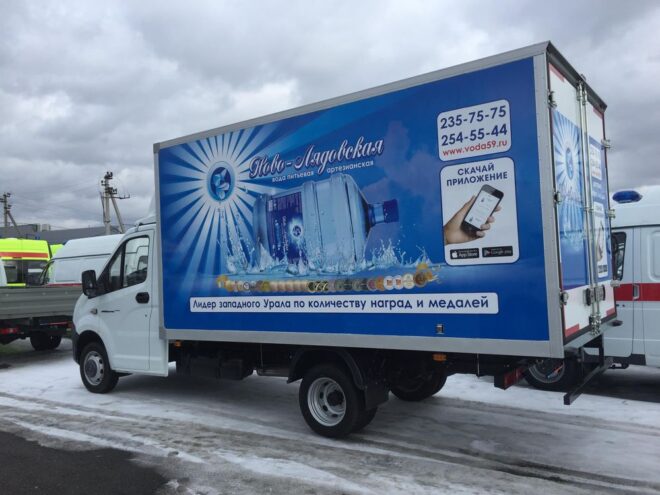 Брендирование корпоративного транспорта в Перми