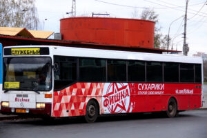 Реклама на автобусах Пермь